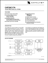 CAT28C17ANA-20T Datasheet