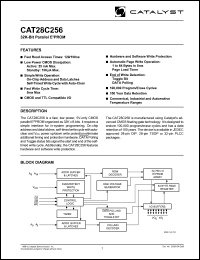 CAT28C256HPA-12T Datasheet