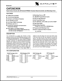 CAT25C042S16I-17TE13 Datasheet