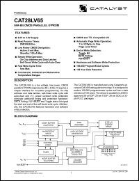 CAT28LV65KI-35T Datasheet