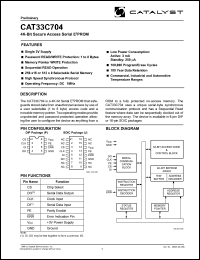CAT33C704J-TE13 Datasheet