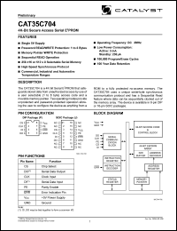 CAT35C704PA-TE13 Datasheet