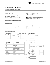 CAT65LC40JA-TE13 Datasheet
