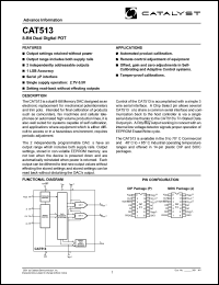 CAT513PI-TE13 Datasheet