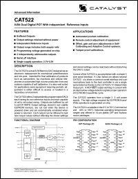 CAT522P-TE13 Datasheet