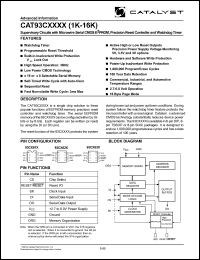 CAT93C8623P-45TE13 Datasheet