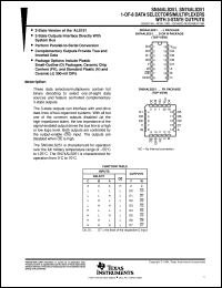SN74ALS2541DW Datasheet