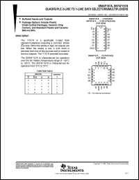 SN74F157ANSR Datasheet