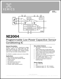 XE2004I-SW Datasheet
