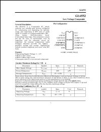 GL6552 Datasheet