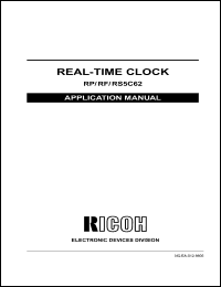 RS5C62 Datasheet