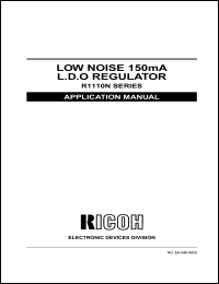 R1110N201ATR Datasheet