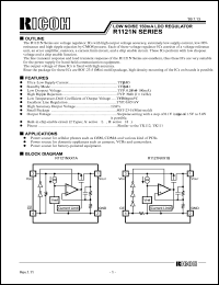 R1121N341B-TR Datasheet