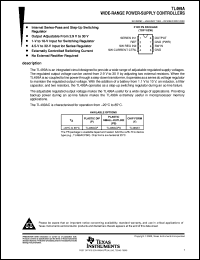 TL499ACPS Datasheet