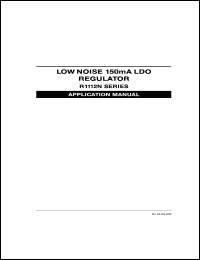 R1112N45B-TR Datasheet