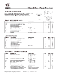 2SD850 Datasheet
