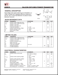 2SD870 Datasheet