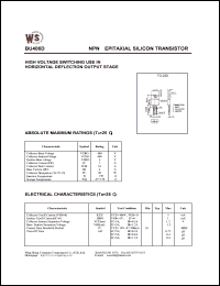 BU406D Datasheet