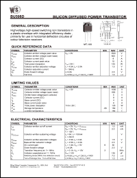 BU508D Datasheet