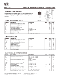 BUT12A Datasheet