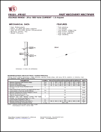 FR106 Datasheet