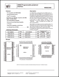 WS82C55AC Datasheet