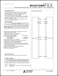 MH32V25BST-5 Datasheet