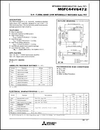 MGFC44V5964 Datasheet