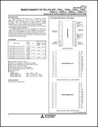 M5M51008BKV-55L Datasheet