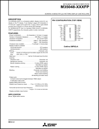 M35048-XXXFP Datasheet