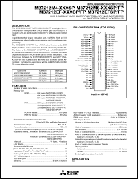 M37212EF-XXXFP Datasheet