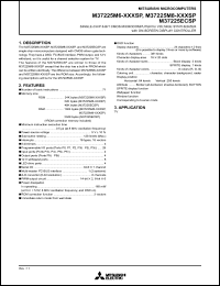 M37225M6-XXXSP Datasheet