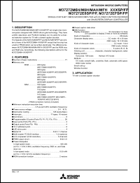 M37272MFH-XXXSP Datasheet