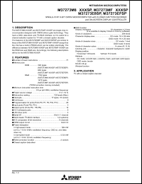 M37273M8-XXXSP Datasheet