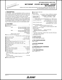 M37280MF-XXXSP Datasheet