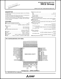 M38C20MC-XXXHP Datasheet