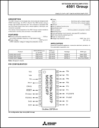 M34501M2-XXXFP Datasheet