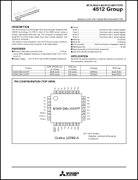 M34512M4-XXXFP Datasheet