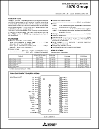 M34570M8-XXXFP Datasheet