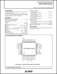 M37515M4-XXXHP Datasheet
