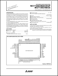 M37736EHBXXXGP Datasheet
