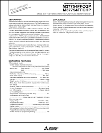 M37754FFCHP Datasheet