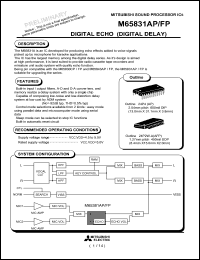 M65831AFP Datasheet