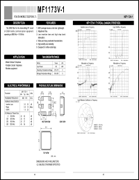 MF1172V-1 Datasheet