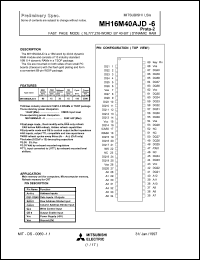 MH16M40AJD-6 Datasheet