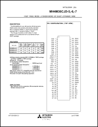 MH4M36CJD-5 Datasheet