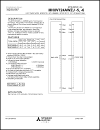 MH8V724AWZJ-6 Datasheet