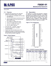 FS6261-01 Datasheet