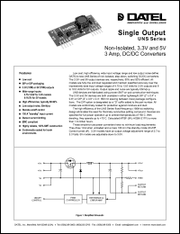 UNS-5/3-D12 Datasheet