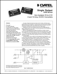 UNR-2.5/8-D5 Datasheet